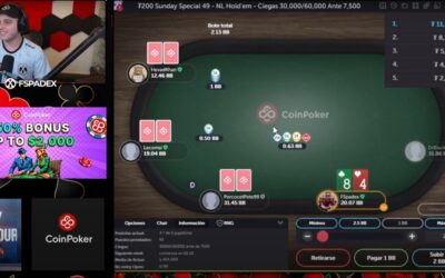 Mesa Final por 12k USD en CoinPoker- Están crazylocos